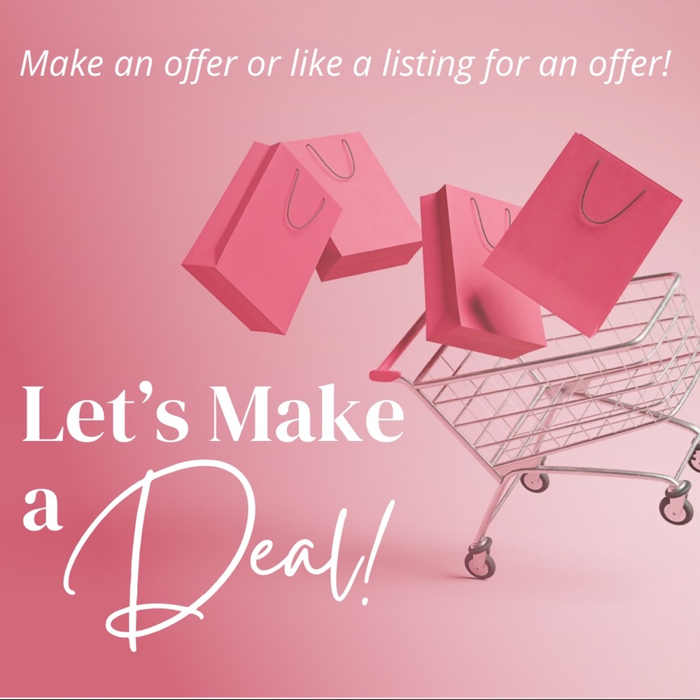 ALWAYS open to offers!